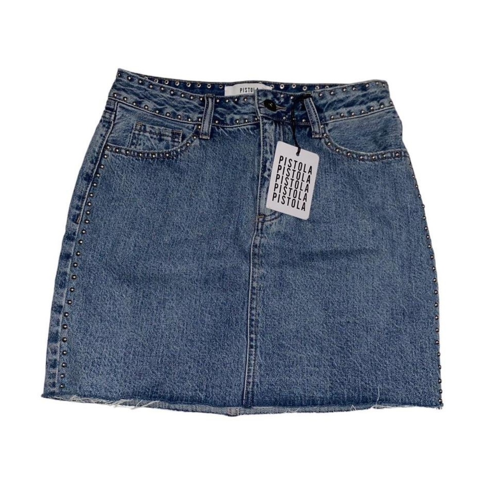 Pistola Denim Mini Skirt NWT